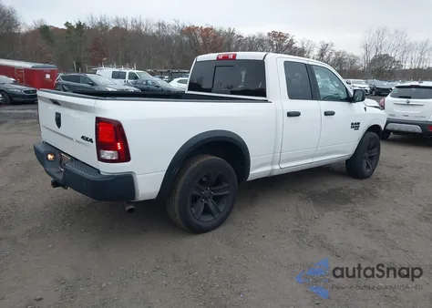 2021 Ram 1500 Classic Warlock 4X4 6'4 Box z USA, uszkodzony, nr VIN 1C6RR7GG3MS548908